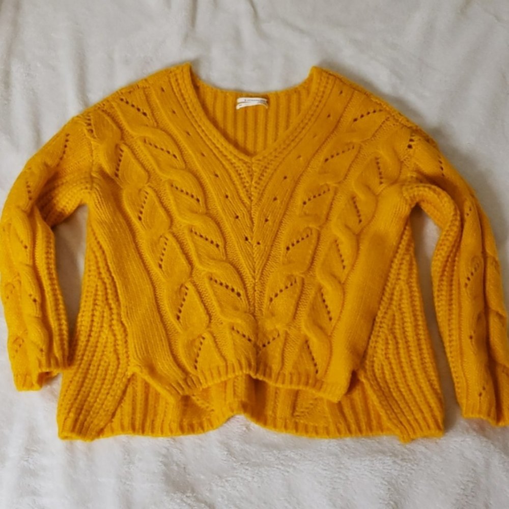 Anthropologie Ramona Cable Knit Sweater - Picture 4 of 10